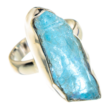 Aquamarine Rings handcrafted by Ana Silver Co - RING89447