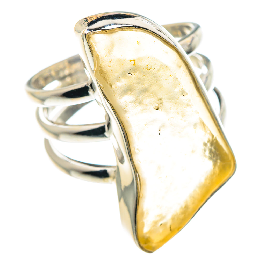 Libyan Glass Rings handcrafted by Ana Silver Co - RING89458