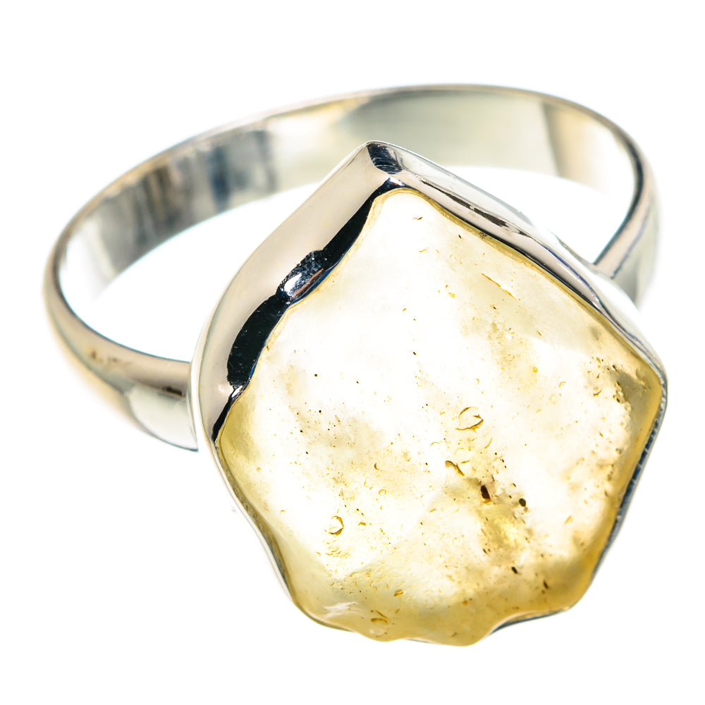 Libyan Glass Rings handcrafted by Ana Silver Co - RING89459
