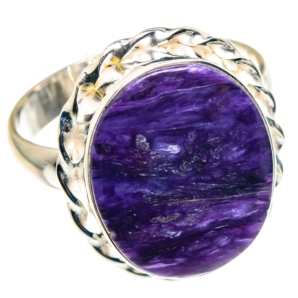 Charoite Rings handcrafted by Ana Silver Co - RING89466