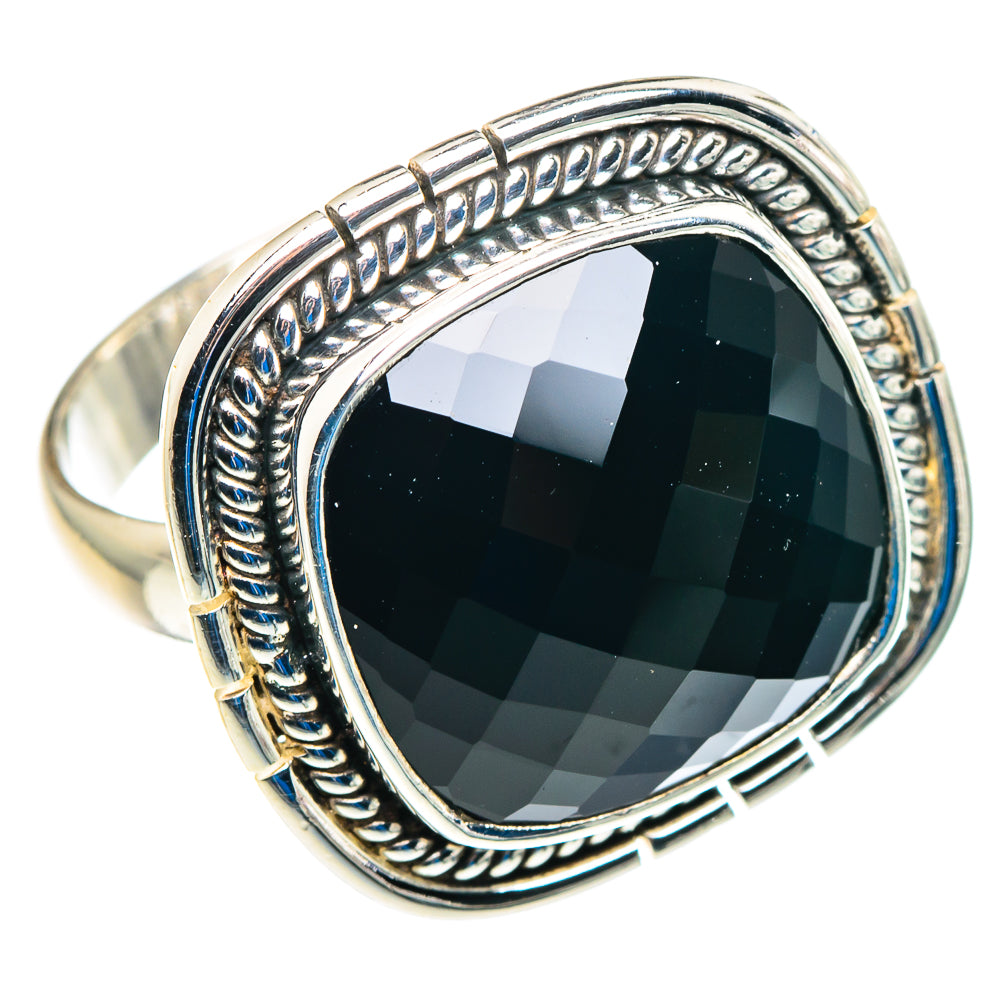 Black Onyx Rings handcrafted by Ana Silver Co - RING89467