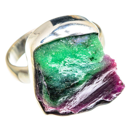 Ruby Zoisite Rings handcrafted by Ana Silver Co - RING89472