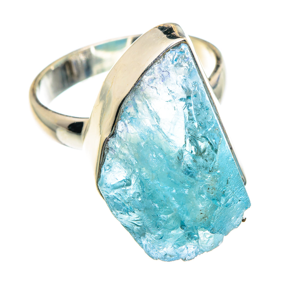 Aquamarine Rings handcrafted by Ana Silver Co - RING89483