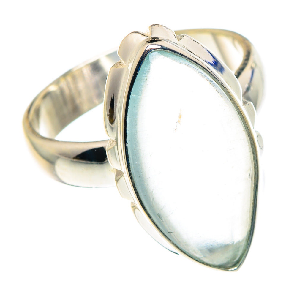 Aqua Chalcedony Rings handcrafted by Ana Silver Co - RING89511