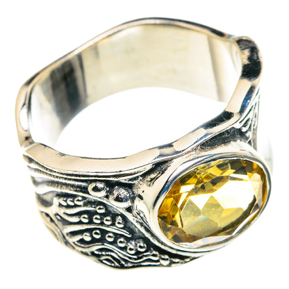 Citrine Rings handcrafted by Ana Silver Co - RING89521