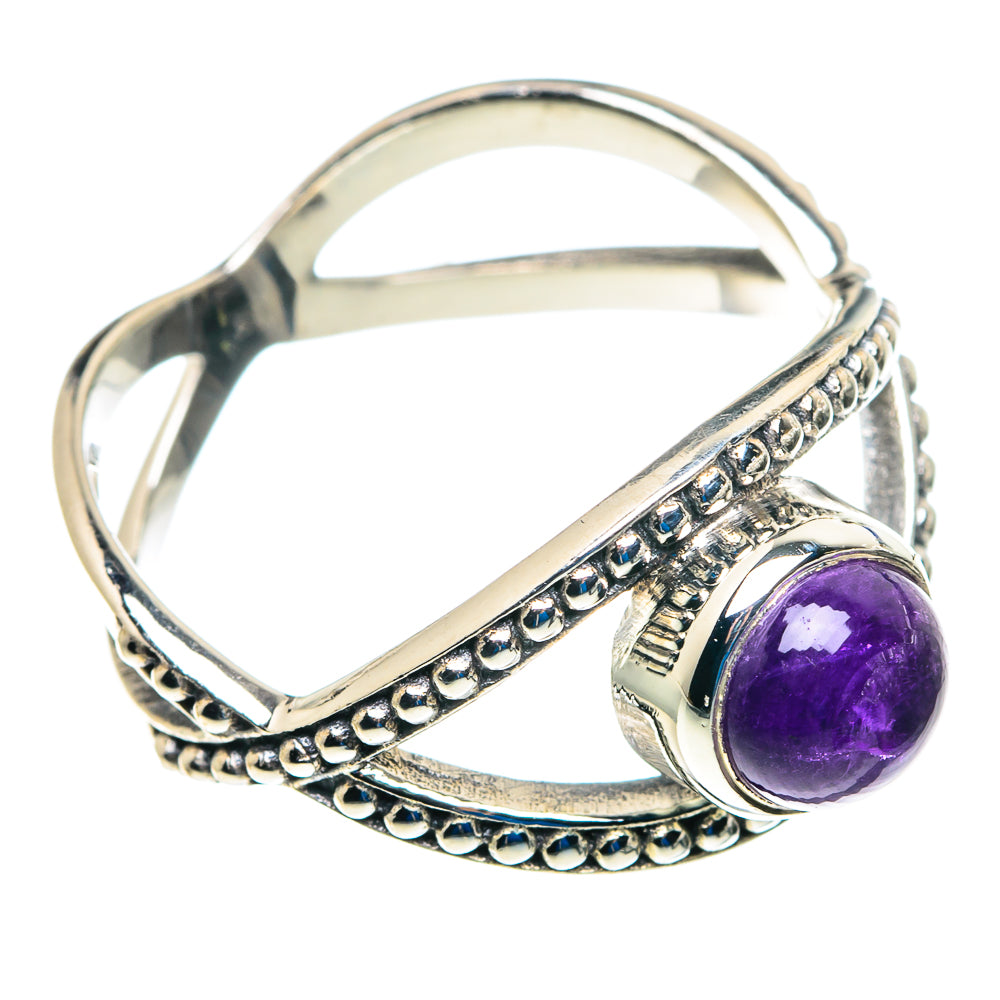 Amethyst Rings handcrafted by Ana Silver Co - RING89528
