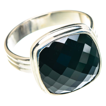 Black Onyx Rings handcrafted by Ana Silver Co - RING89531 - Photo 2