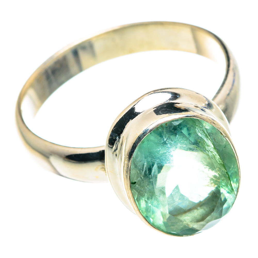 Green Fluorite Rings handcrafted by Ana Silver Co - RING89548