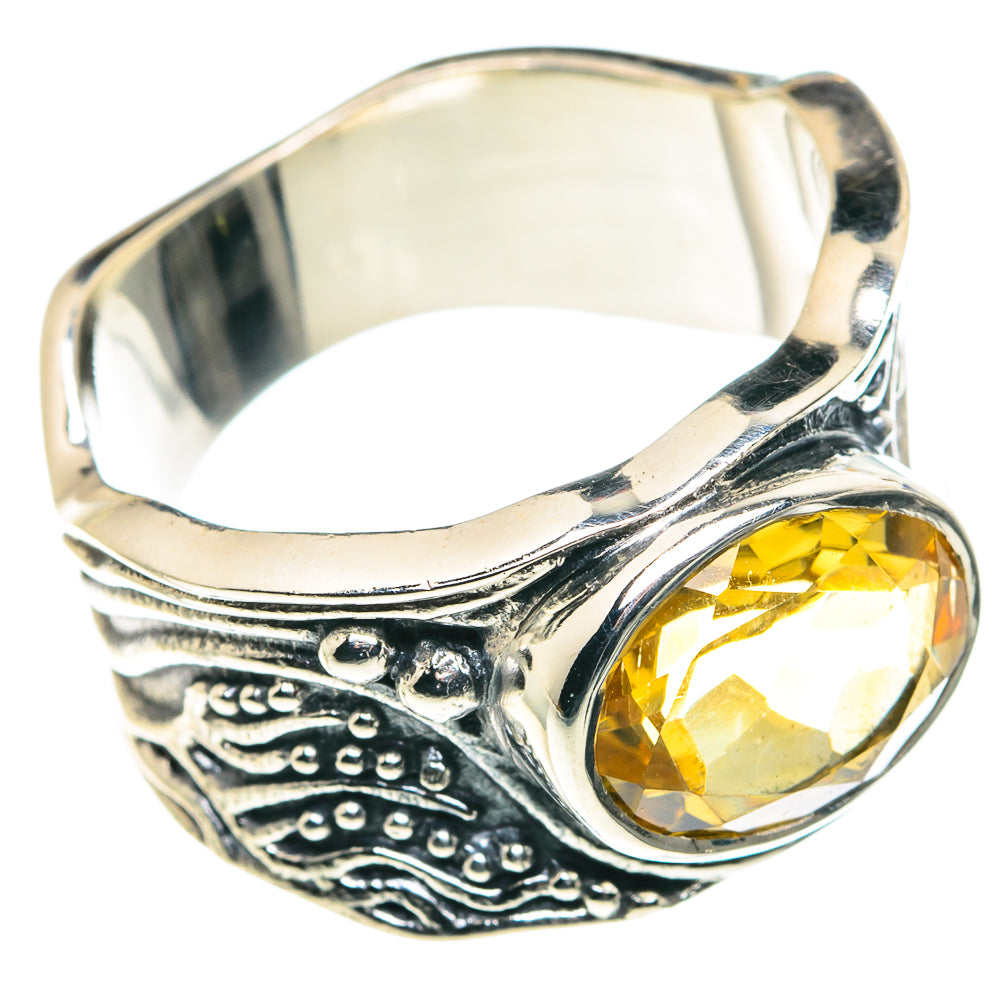 Citrine Rings handcrafted by Ana Silver Co - RING89551