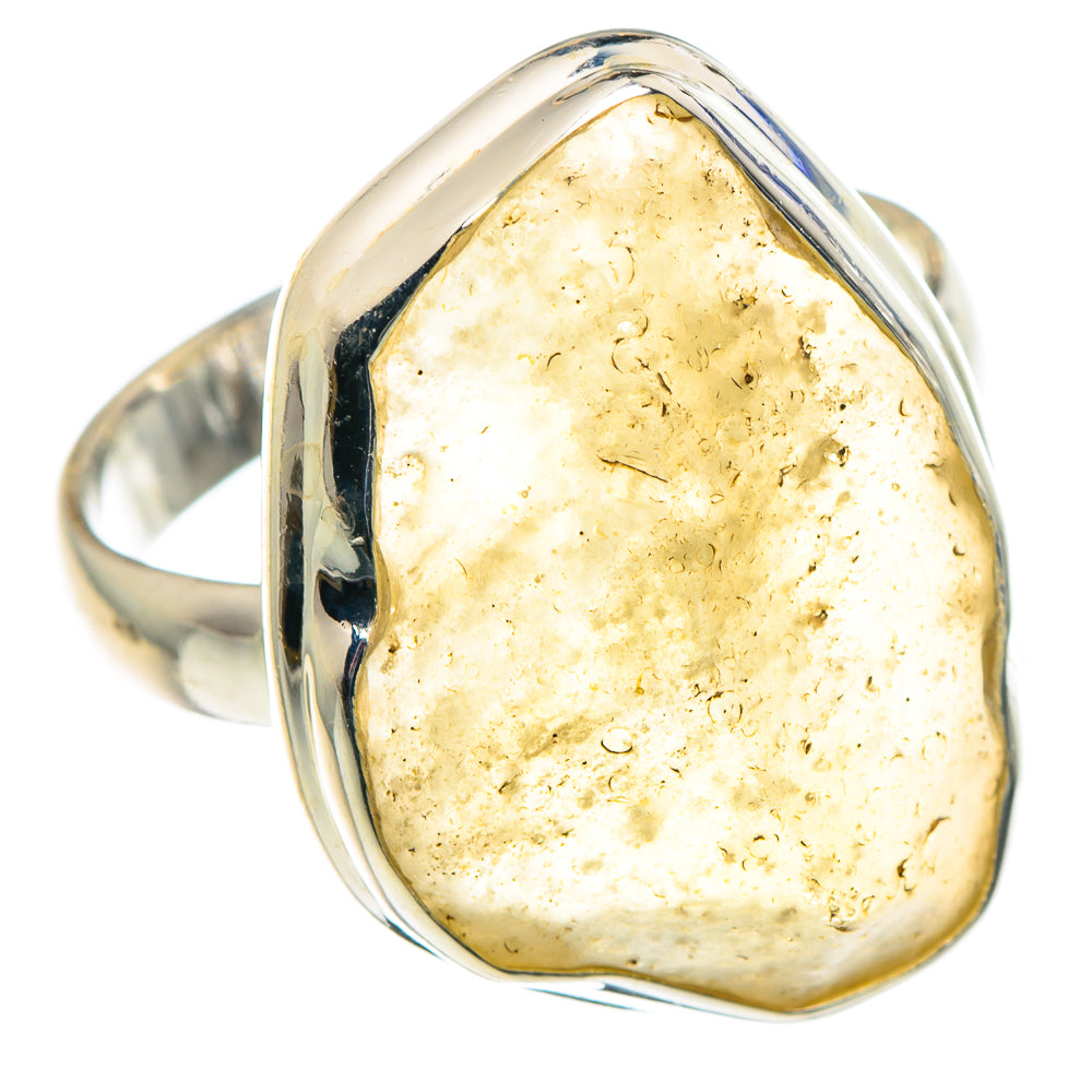 Libyan Glass Rings handcrafted by Ana Silver Co - RING89552 - Photo 2