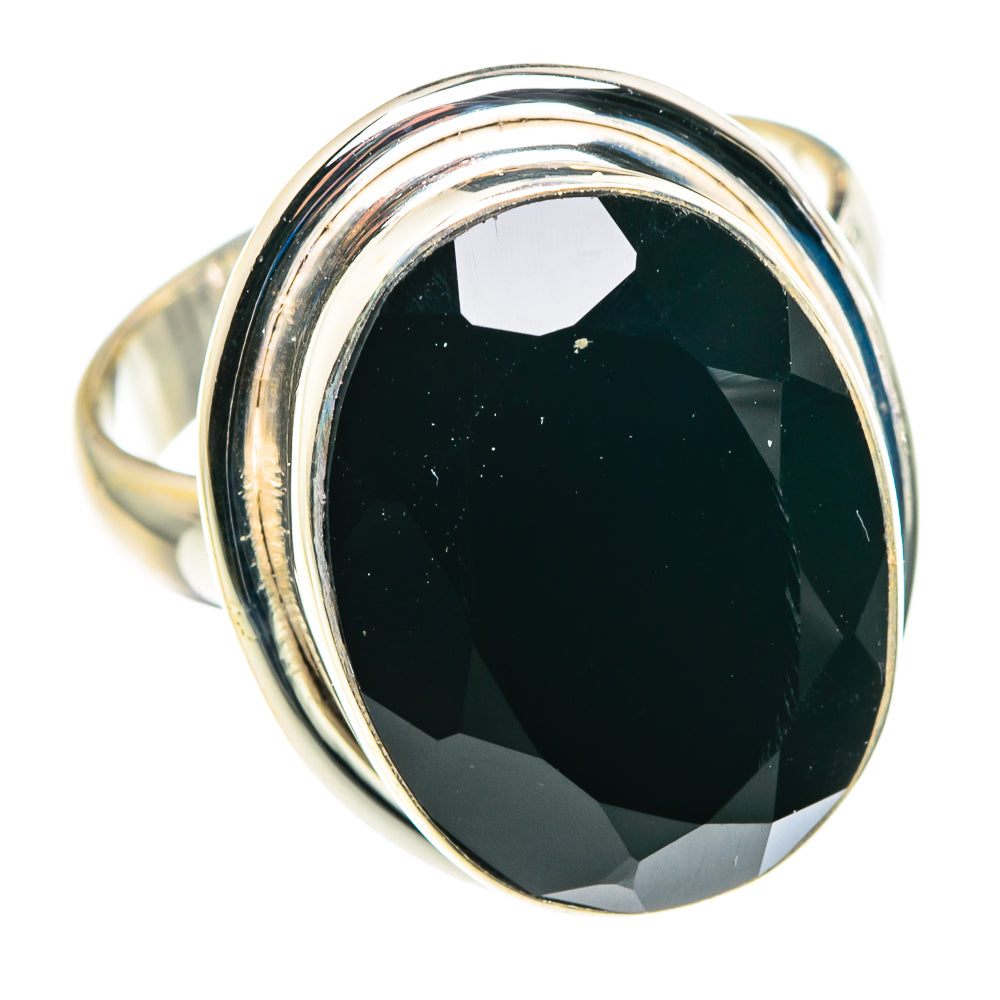 Black Onyx Rings handcrafted by Ana Silver Co - RING89561 - Photo 2