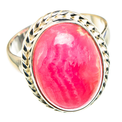 Rhodochrosite Rings handcrafted by Ana Silver Co - RING89582
