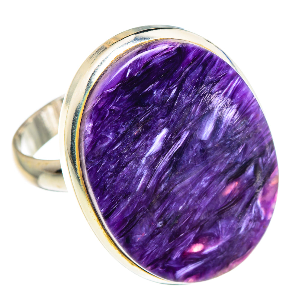 Charoite Rings handcrafted by Ana Silver Co - RING89594