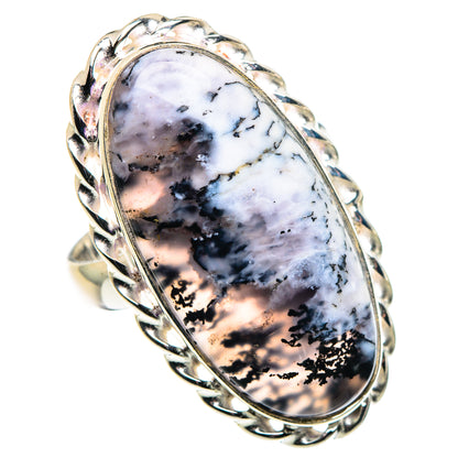 Dendritic Opal Rings handcrafted by Ana Silver Co - RING89596