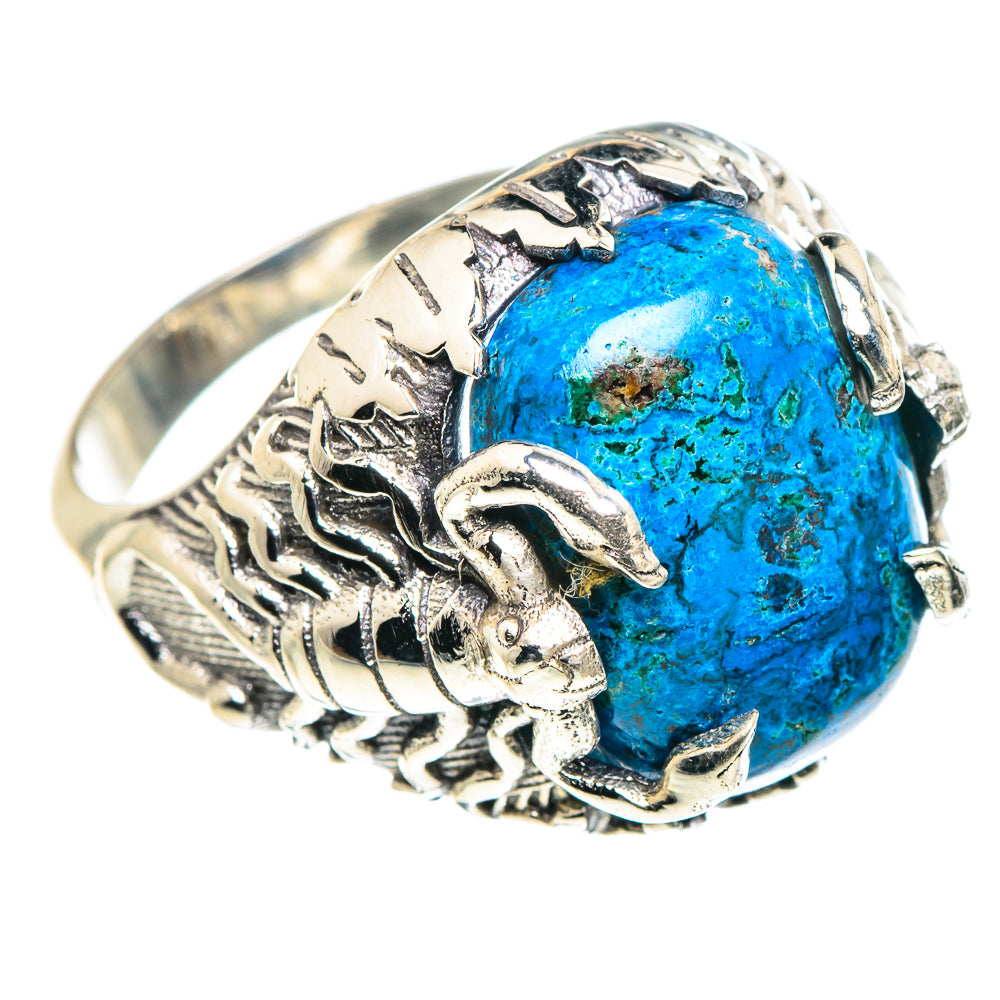 Chrysocolla Rings handcrafted by Ana Silver Co - RING89609
