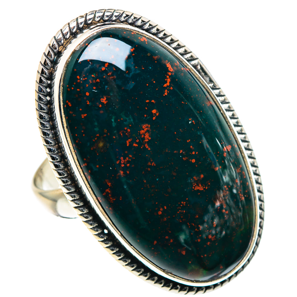 Bloodstone Rings handcrafted by Ana Silver Co - RING89614