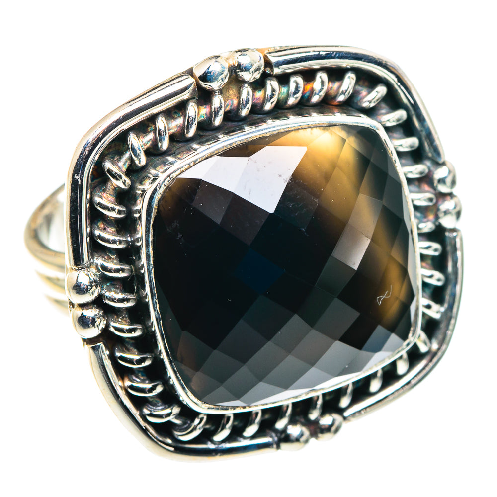 Black Onyx Rings handcrafted by Ana Silver Co - RING89634