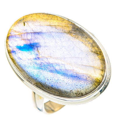 Labradorite Rings handcrafted by Ana Silver Co - RING89647