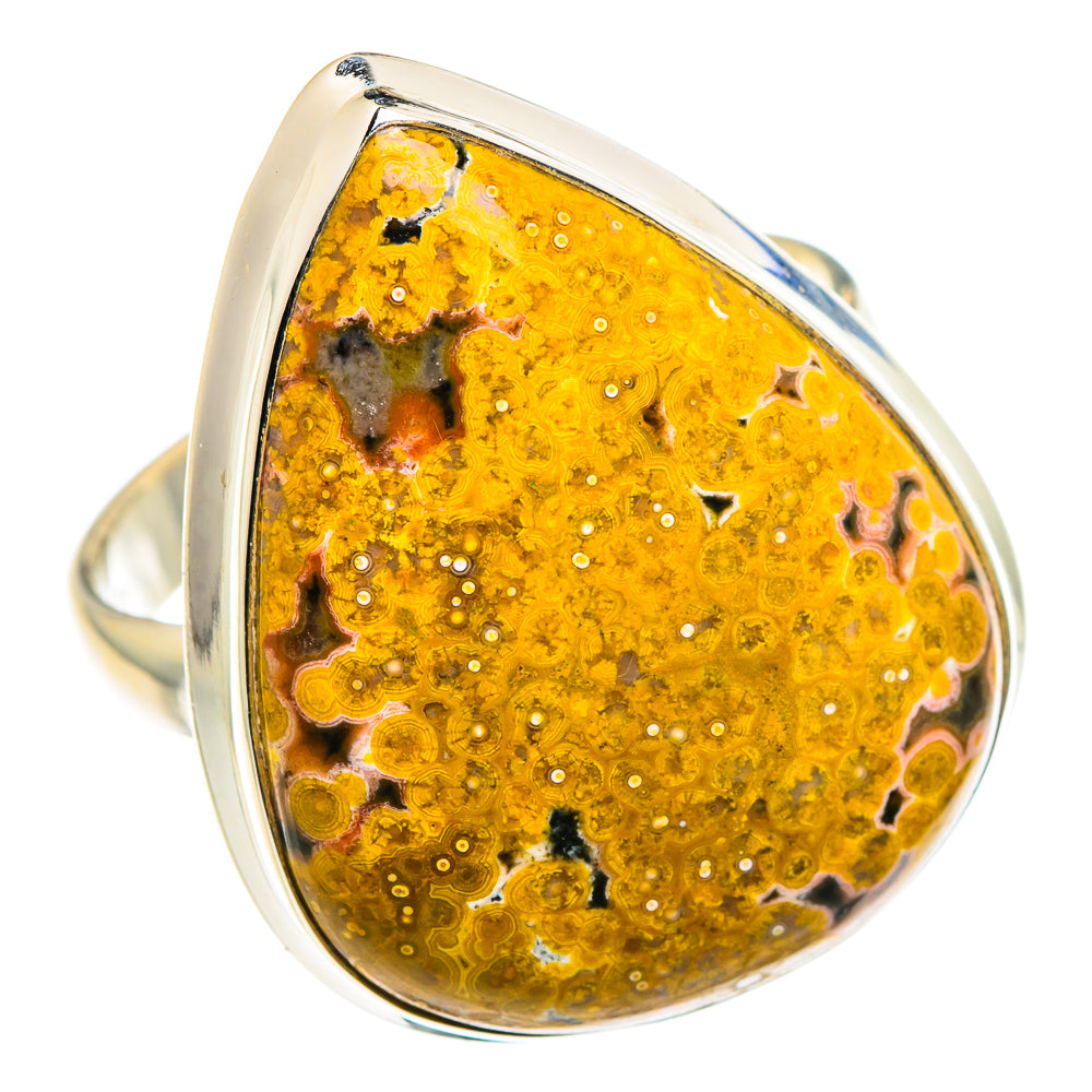 Ocean Jasper Rings handcrafted by Ana Silver Co - RING89651