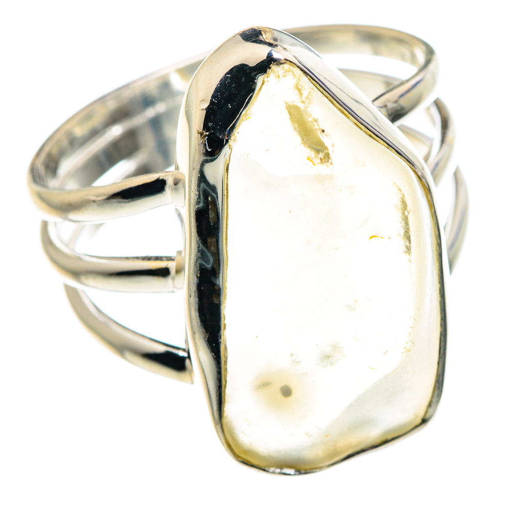 Libyan Glass Rings handcrafted by Ana Silver Co - RING89657 - Photo 2