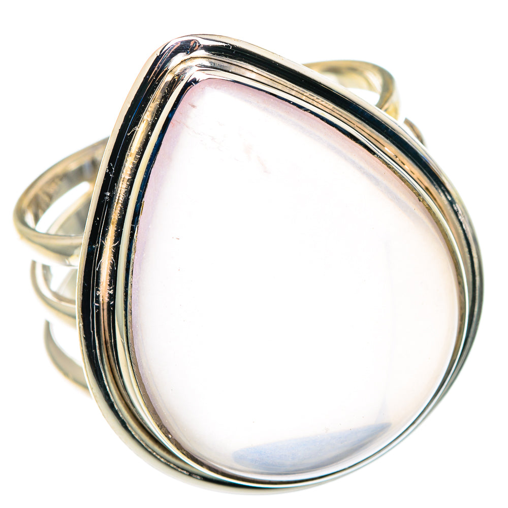 Rose Quartz Rings handcrafted by Ana Silver Co - RING89658