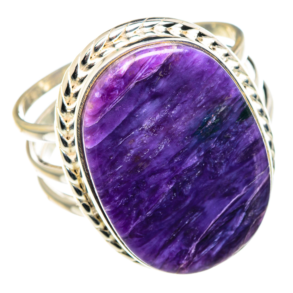 Charoite Rings handcrafted by Ana Silver Co - RING89659