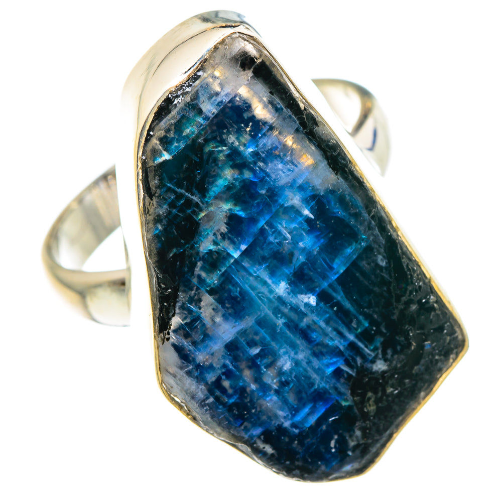 Rainbow Moonstone Rings handcrafted by Ana Silver Co - RING89665