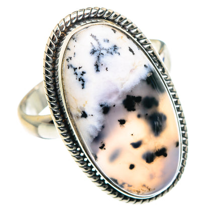 Dendritic Opal Rings handcrafted by Ana Silver Co - RING89667