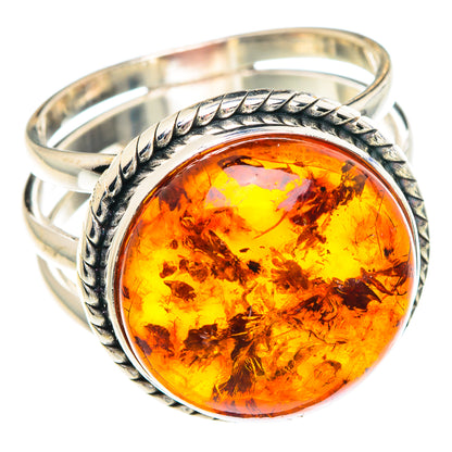 Baltic Amber Rings handcrafted by Ana Silver Co - RING89687