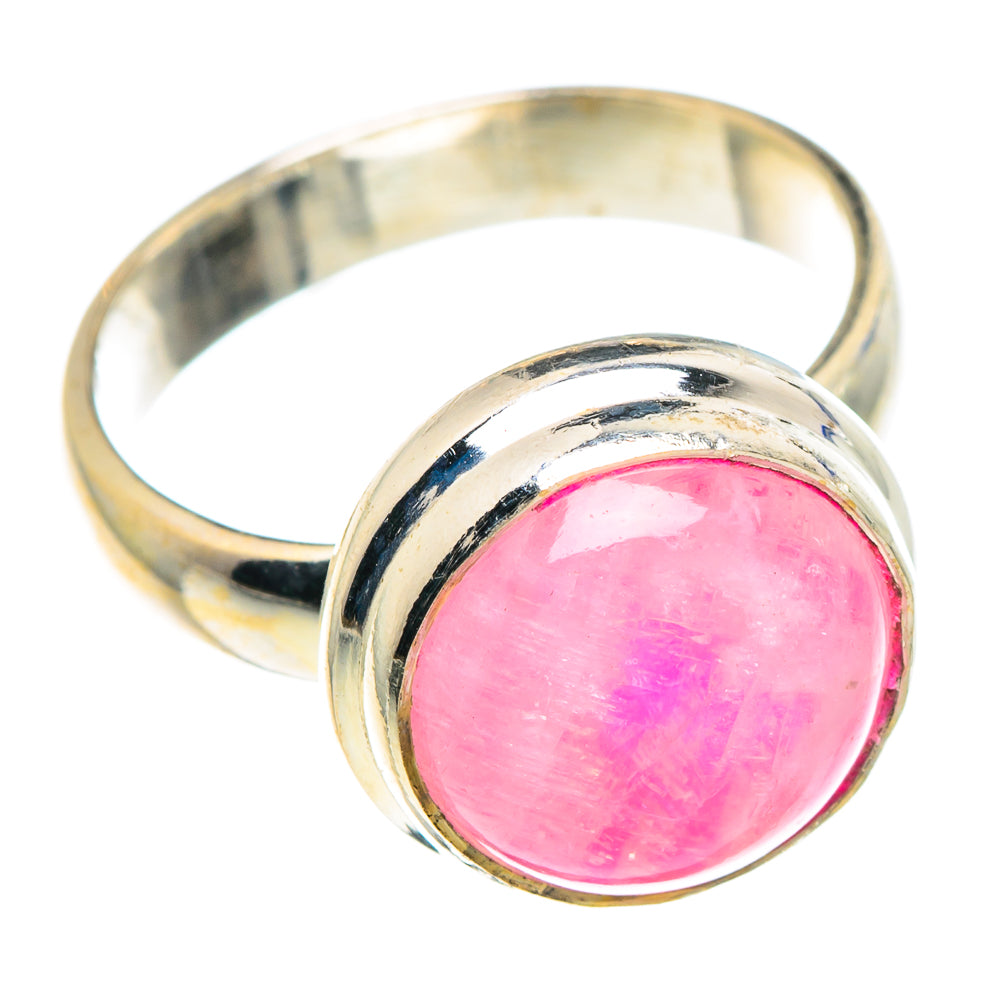 Pink Moonstone Rings handcrafted by Ana Silver Co - RING89690