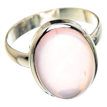Rose Quartz Rings handcrafted by Ana Silver Co - RING89691