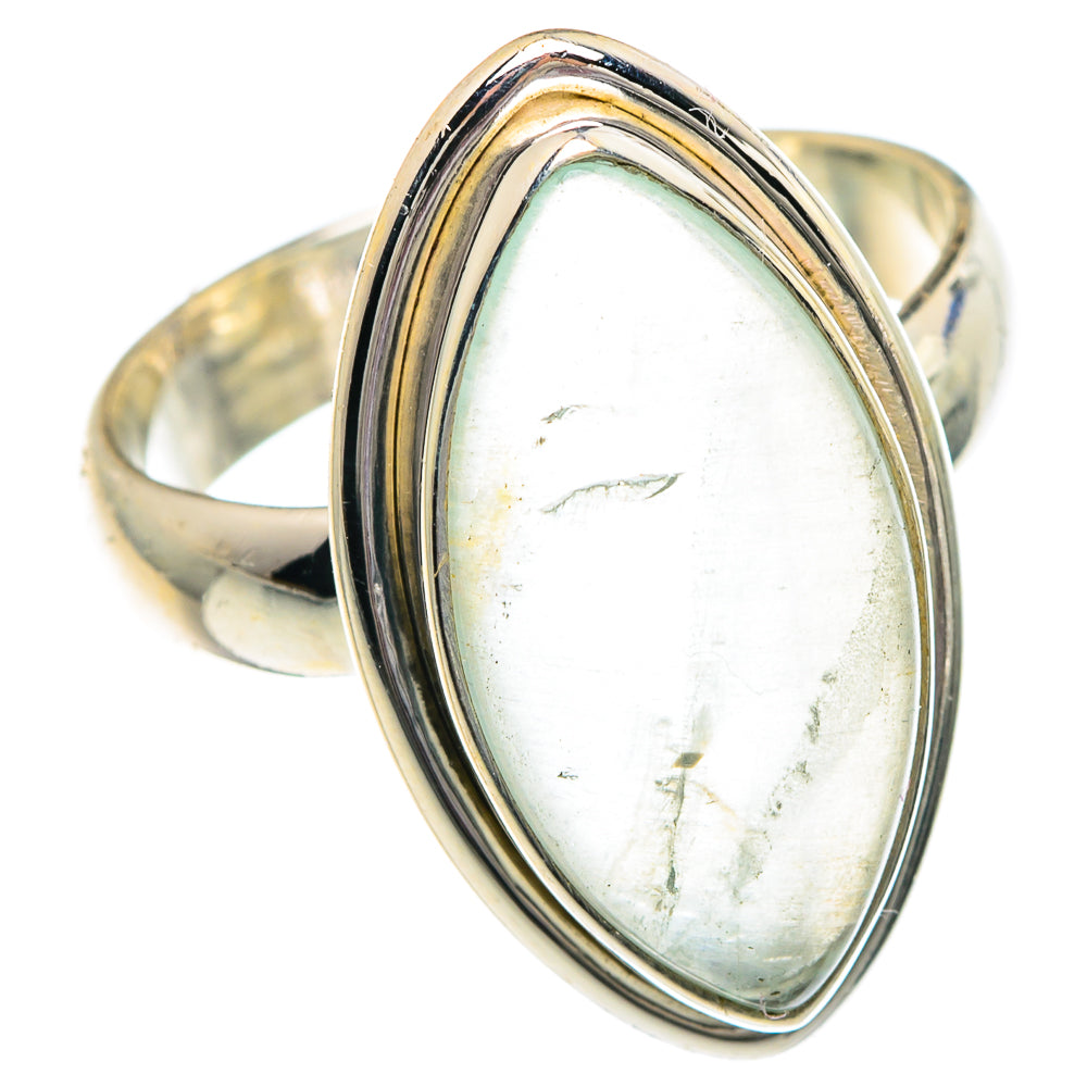 Aquamarine Rings handcrafted by Ana Silver Co - RING89710 - Photo 2