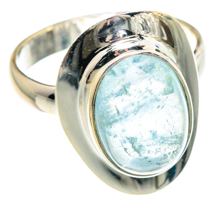 Aquamarine Rings handcrafted by Ana Silver Co - RING89713