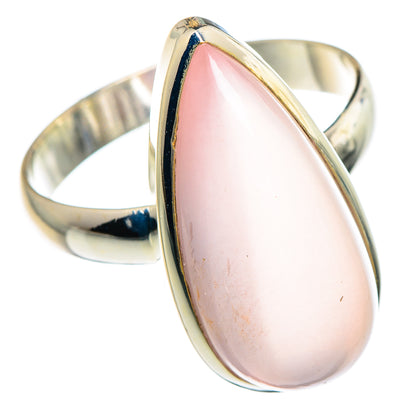 Rose Quartz Rings handcrafted by Ana Silver Co - RING89726