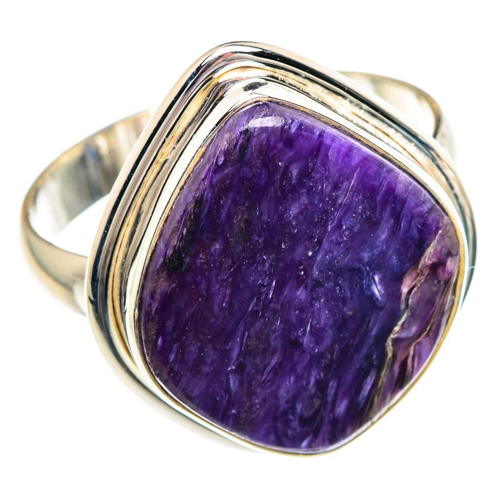 Charoite Rings handcrafted by Ana Silver Co - RING89731