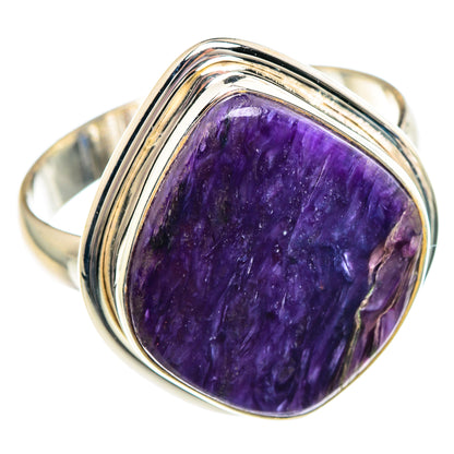 Charoite Rings handcrafted by Ana Silver Co - RING89731
