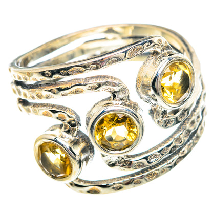 Citrine Rings handcrafted by Ana Silver Co - RING89756