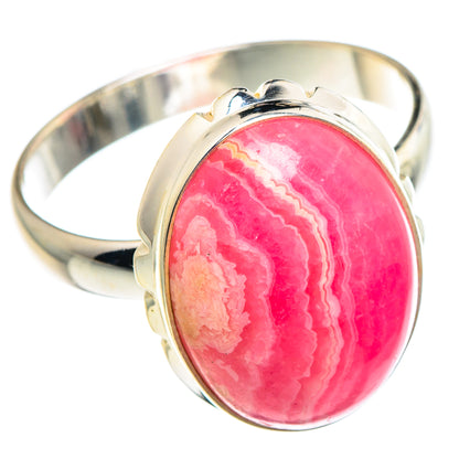 Rhodochrosite Rings handcrafted by Ana Silver Co - RING89760
