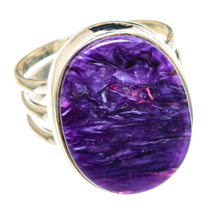 Charoite Rings handcrafted by Ana Silver Co - RING89763