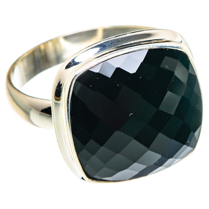 Black Onyx Rings handcrafted by Ana Silver Co - RING89768 - Photo 2