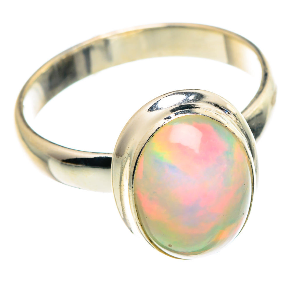 Ethiopian Opal Rings handcrafted by Ana Silver Co - RING89772