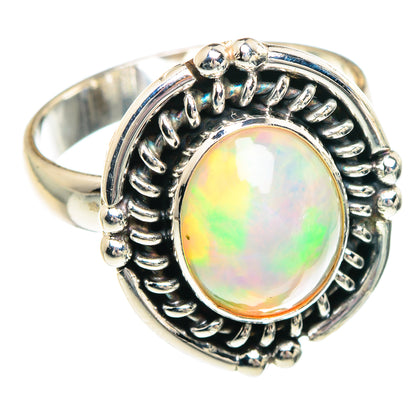 Ethiopian Opal Rings handcrafted by Ana Silver Co - RING89773