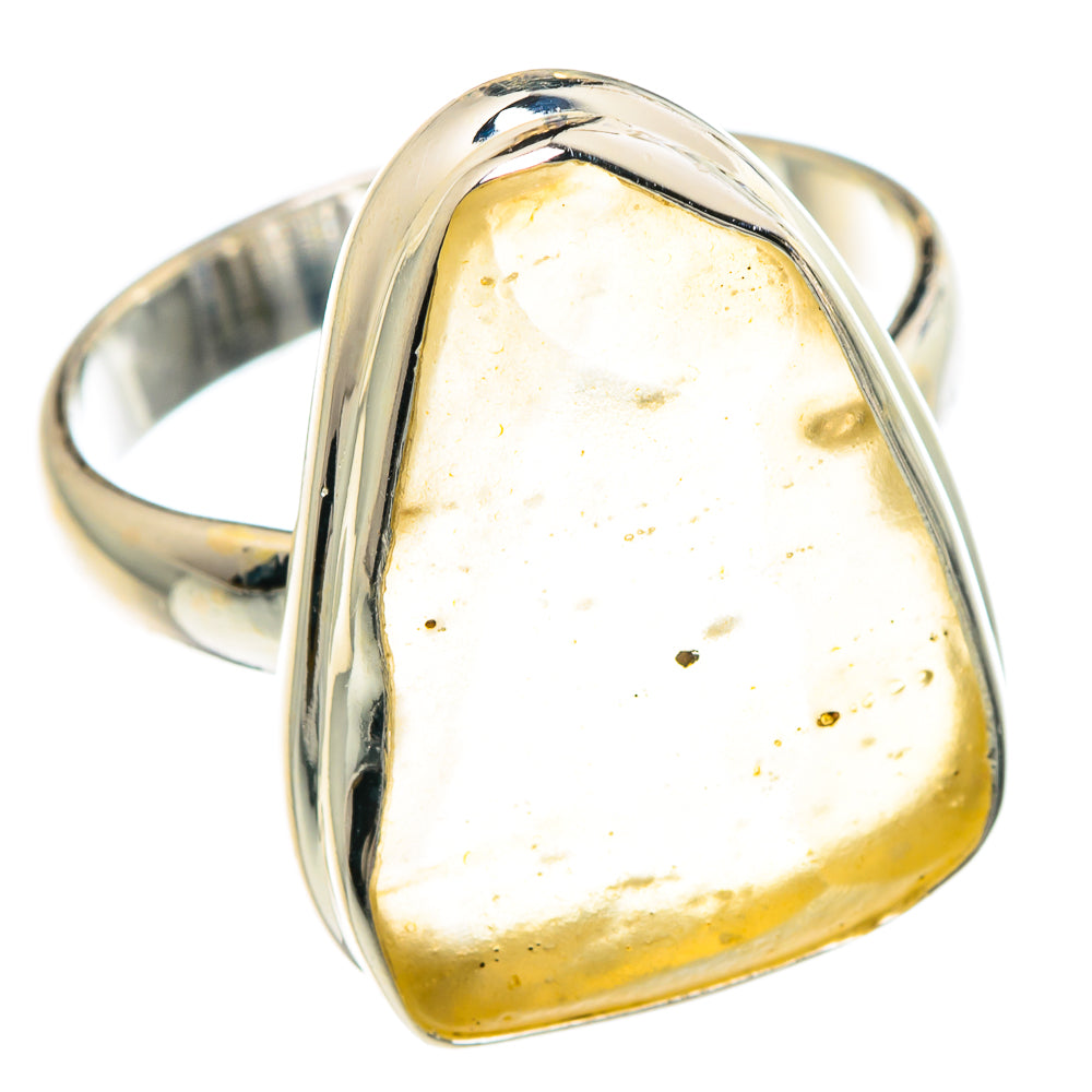 Libyan Glass Rings handcrafted by Ana Silver Co - RING89790