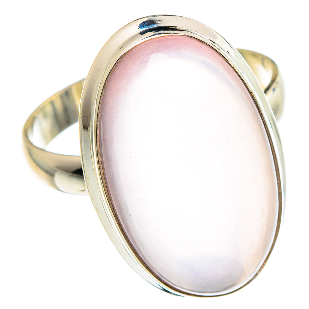 Rose Quartz Rings handcrafted by Ana Silver Co - RING89795