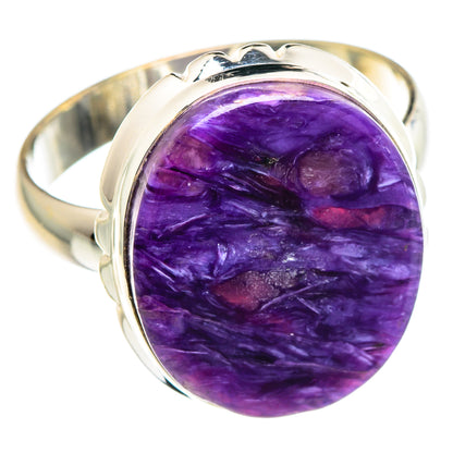 Charoite Rings handcrafted by Ana Silver Co - RING89798