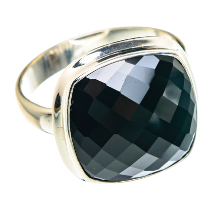 Black Onyx Rings handcrafted by Ana Silver Co - RING89799 - Photo 2