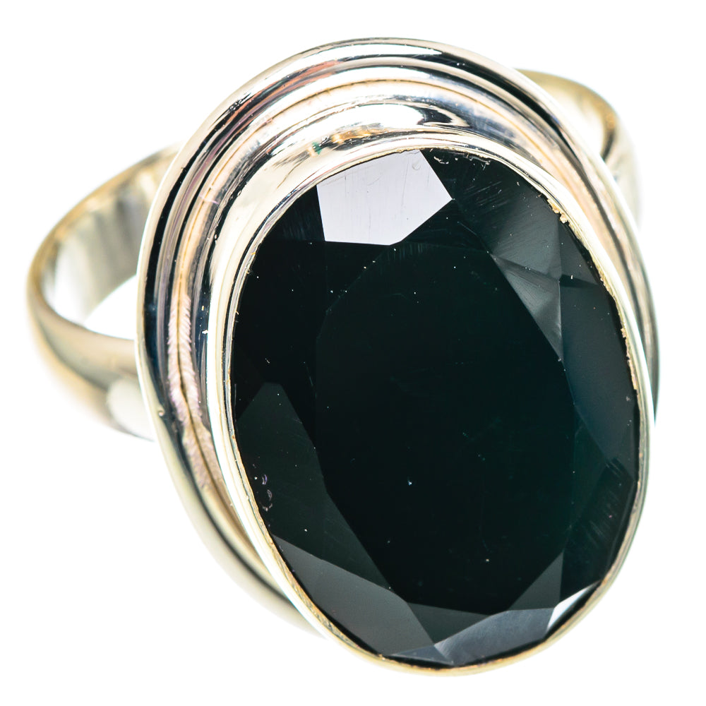 Black Onyx Rings handcrafted by Ana Silver Co - RING89800 - Photo 2