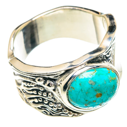 Chrysocolla Rings handcrafted by Ana Silver Co - RING89812