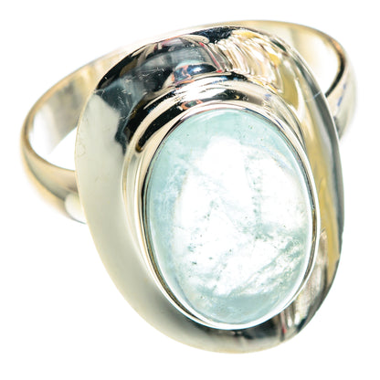 Aquamarine Rings handcrafted by Ana Silver Co - RING89813