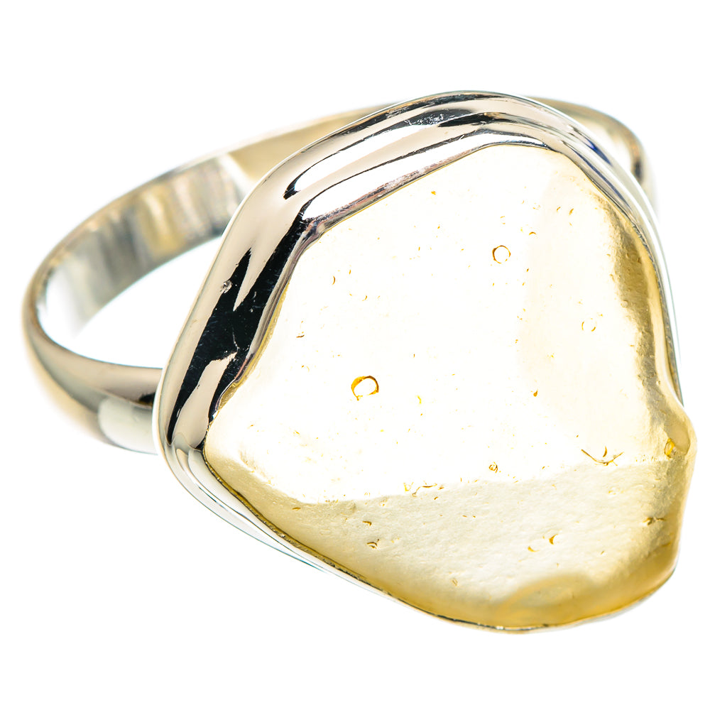 Libyan Glass Rings handcrafted by Ana Silver Co - RING89822 - Photo 2